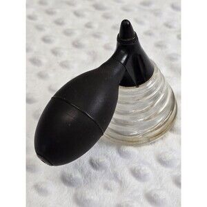 Vintage Art Deco Perfume Atomizer DeVilbiss Beehive Cone Glass Bottle #121 Works